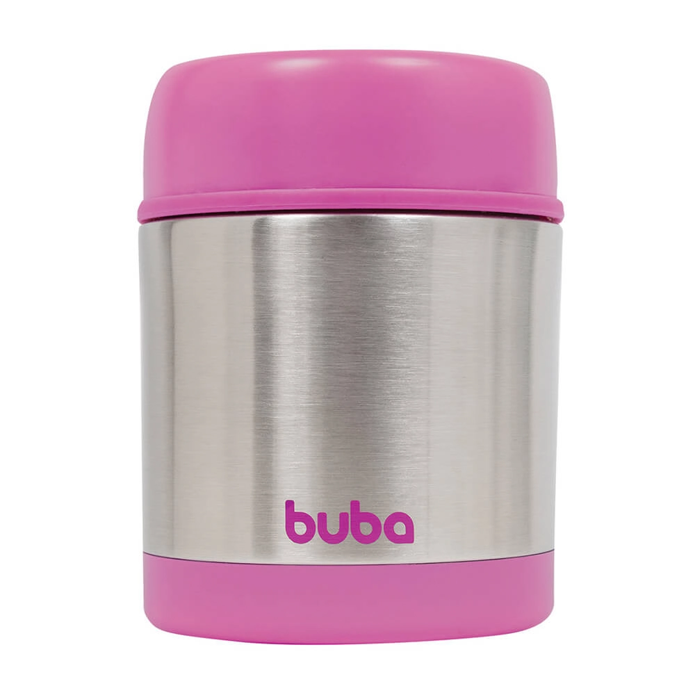 Pote Térmico - 350Ml - Rosa - Buba