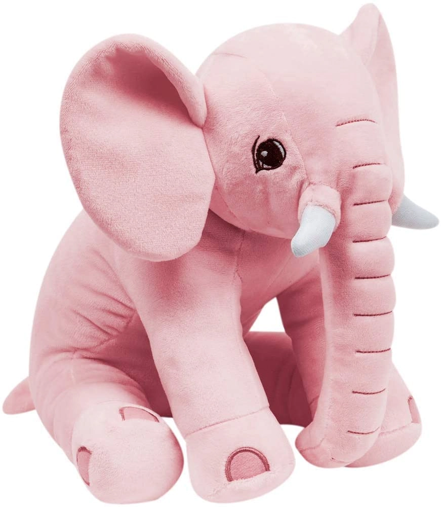 Pelúcia 30Cm - Elefantinho Rosa - Buba
