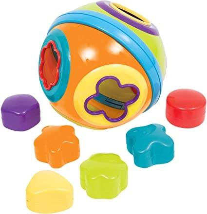 Brinquedo Bola Formas de Encaixe Buba Baby 6m+ 11394