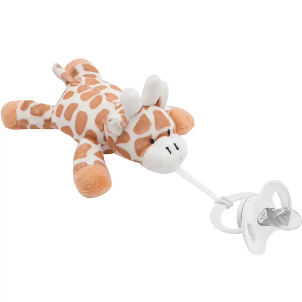 Prendedor de Chupeta - Minha Girafinha - Buba