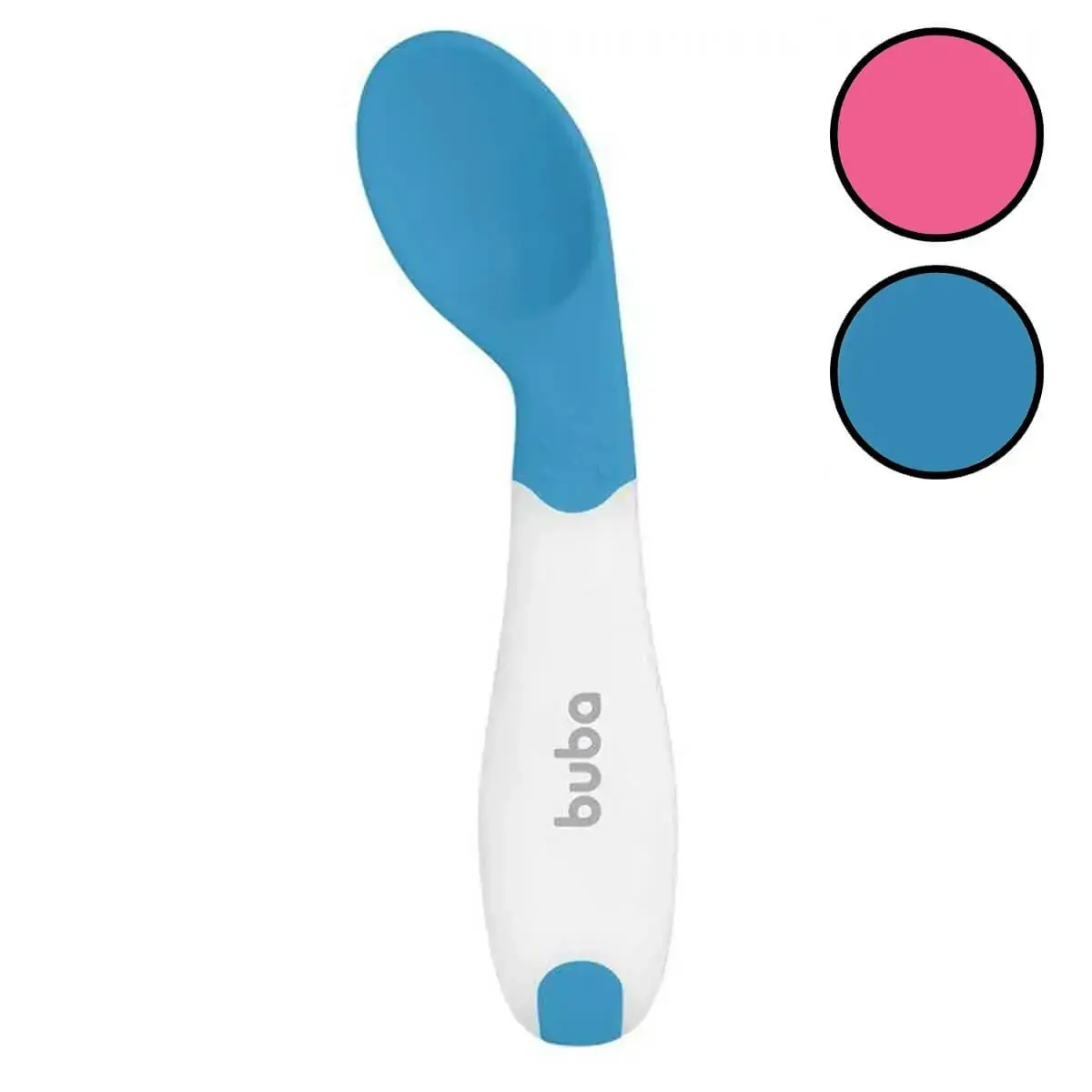 Colher de Treinamento - Termossensível - Azul - Buba