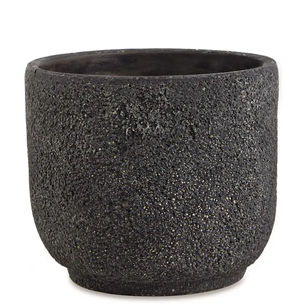 Cachepot Cimento 11917 Preto