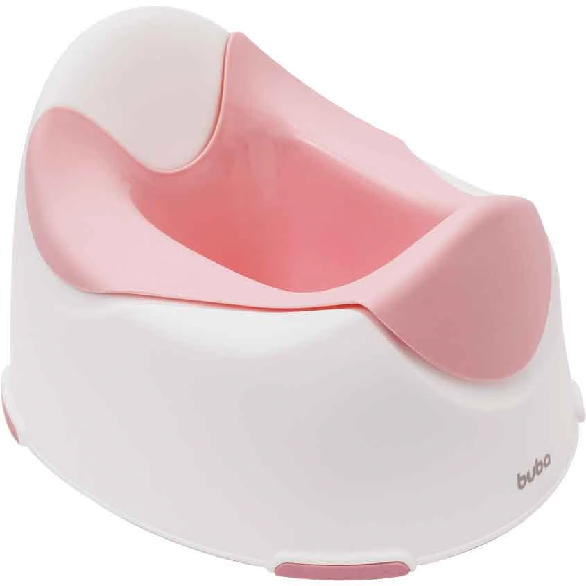 Troninho Penico Infantil Anatômico Rosa Baby - Buba