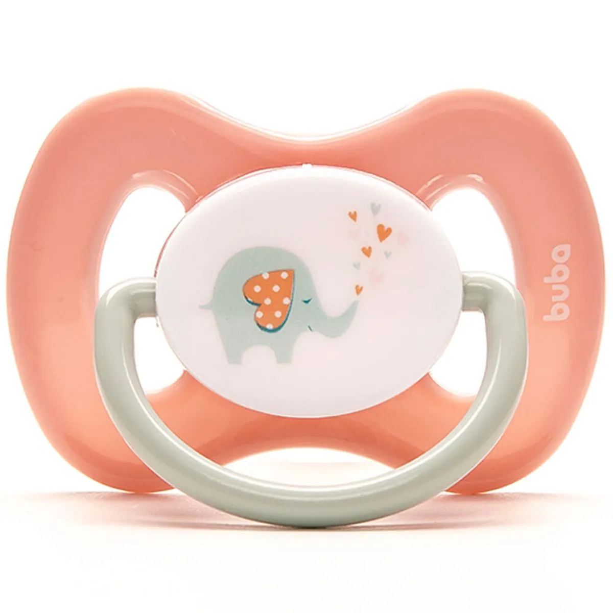 Chupeta Ultra Soft Comfort Tamanho 1 Elefantinho Rosa Buba
