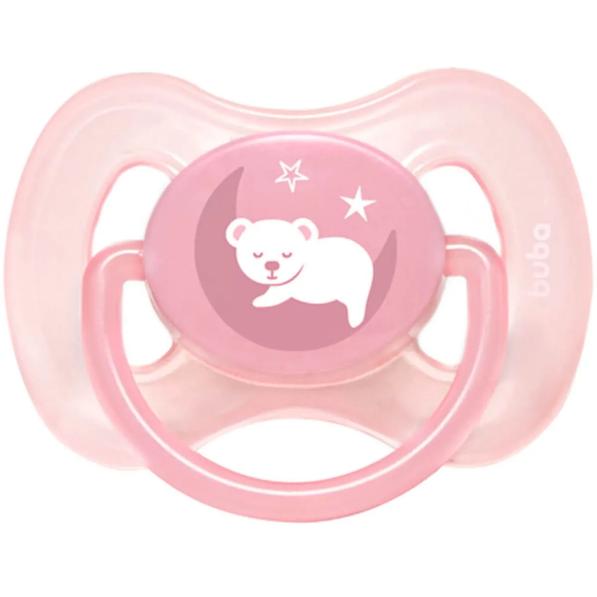 Chupeta Comfort Tamanho 2 Ursinho Rosa - Buba