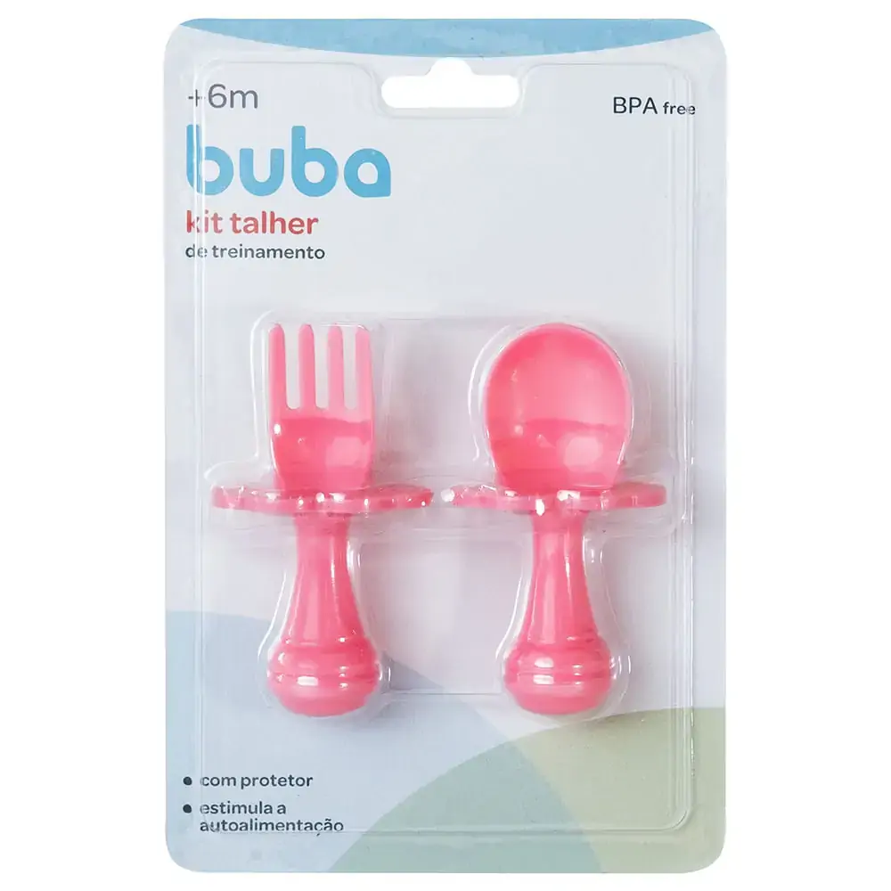 Kit Talheres C Escudo Rosa 13140