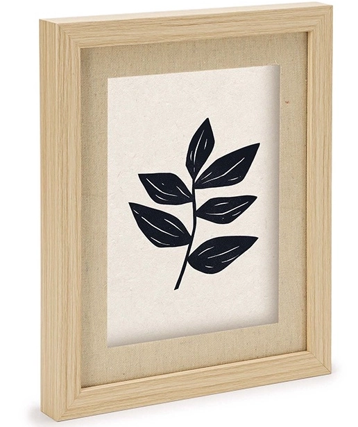 Porta Retrato Em Mdf Com Linho 10x15 14614 Mart