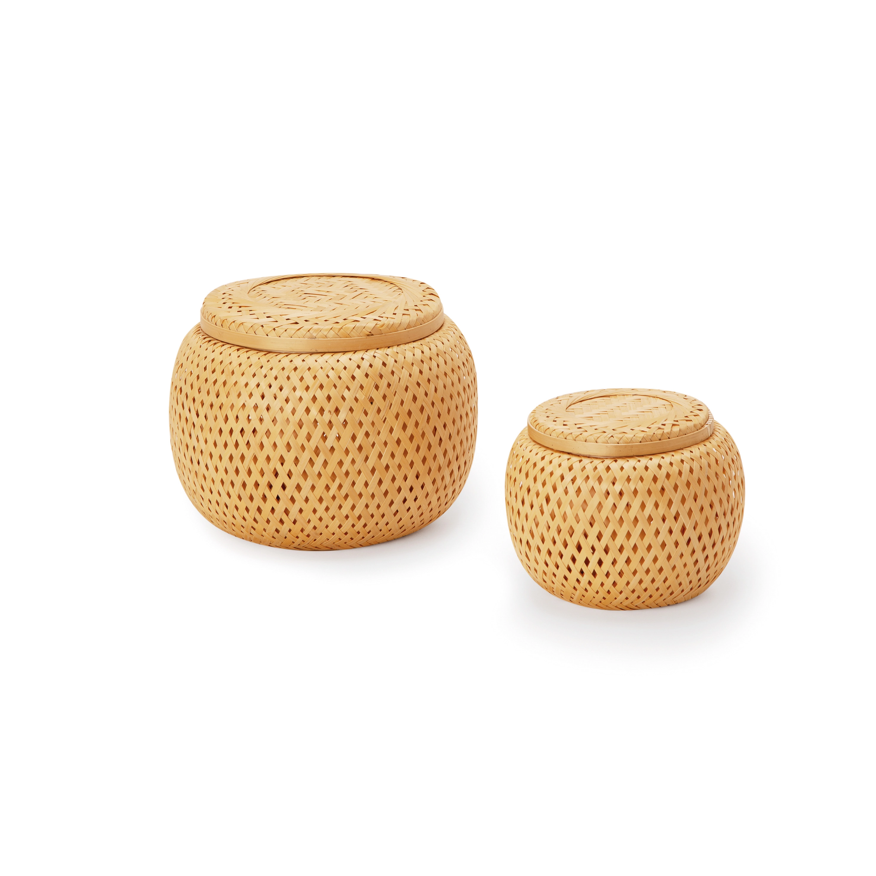 Kit Caixa Bambu 2pcs 15454 Mart