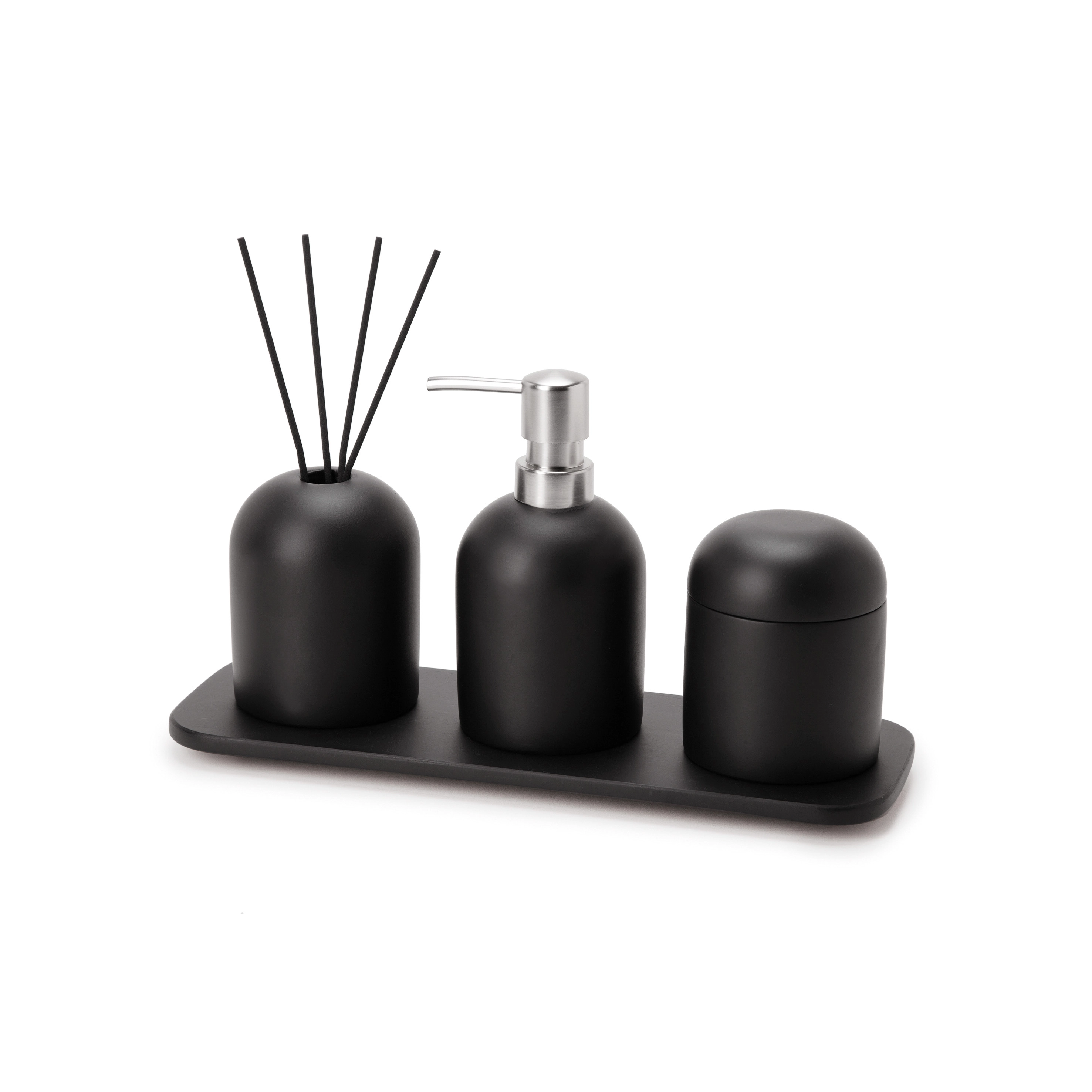Kit Banheiro Cimento 4pcs 15718 Mart