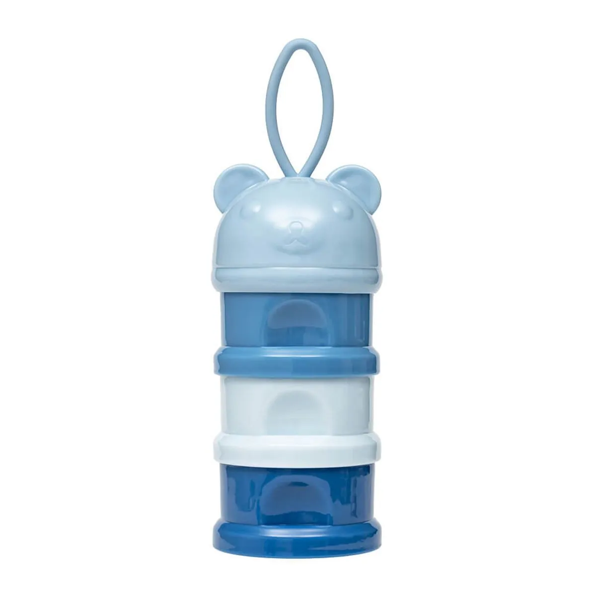 Potes Empilhaveis Para Leite Em Po E Snack Azul - Buba