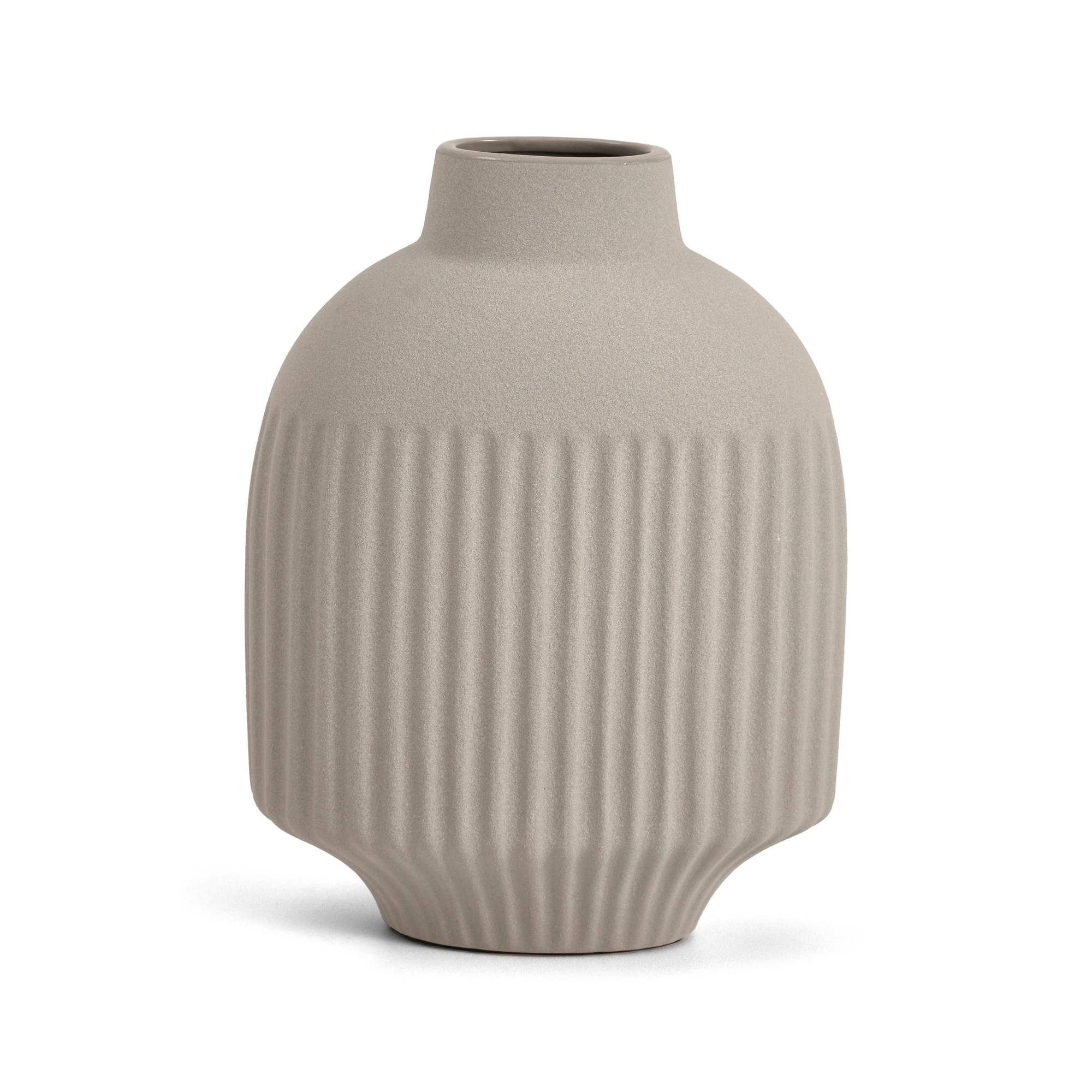 Vaso Ceramica Cinza 29.5x22x12cm 17387 Mart