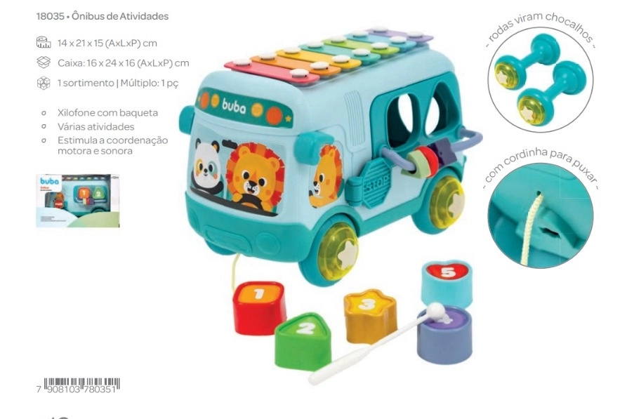 Onibus De Atividades 18035 Buba