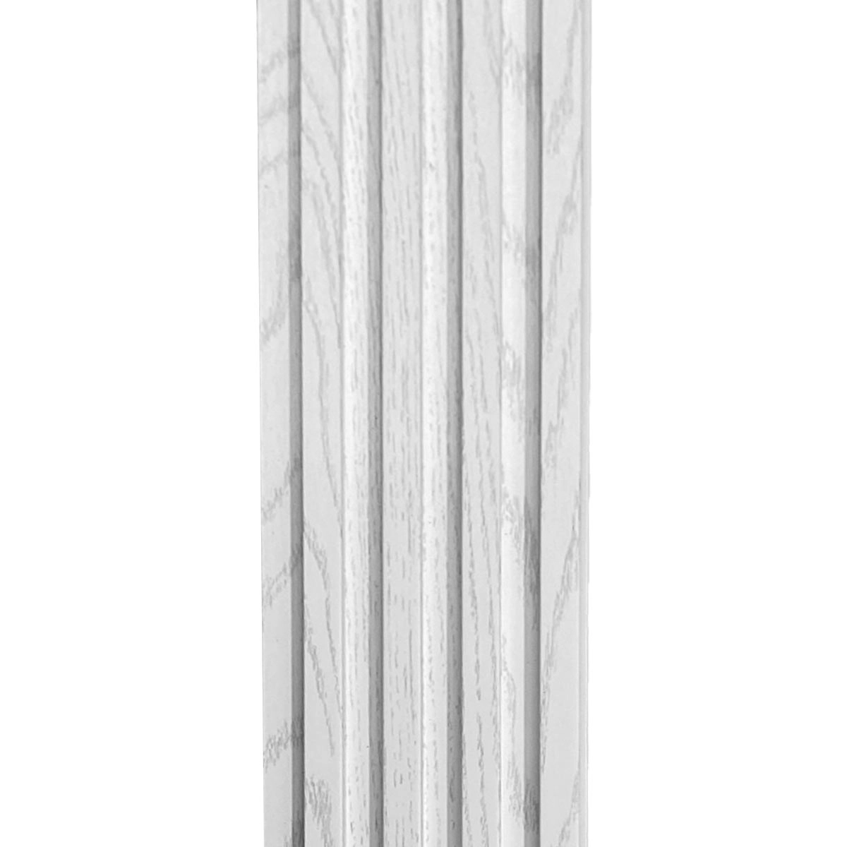 Painel Ripado Wpc Interno Wave Cor: Branco 1 45m X 14cm (0 21m²)