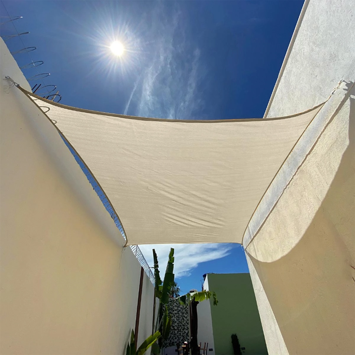 Tela Toldo 3x5 Sombreamento Sun Shade Noronha Uv - Marrom - Cor