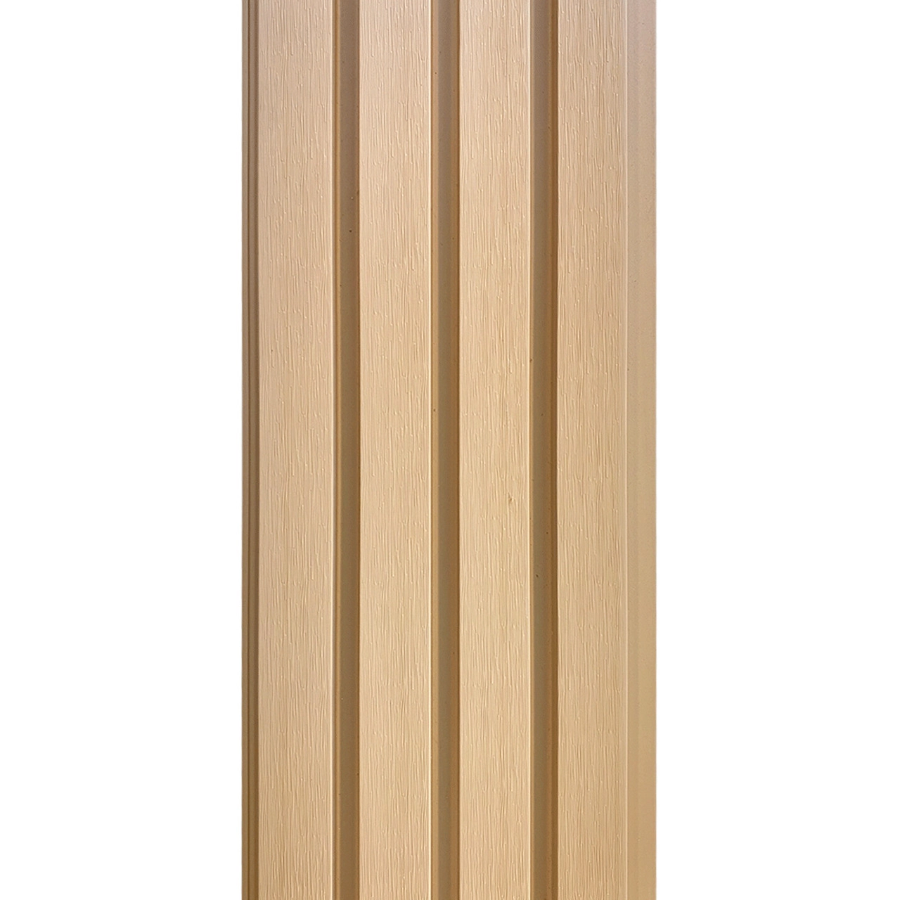 Painel Ripado Wpc Externo Cor Creme 2 90m X 20cm (0 58m²)