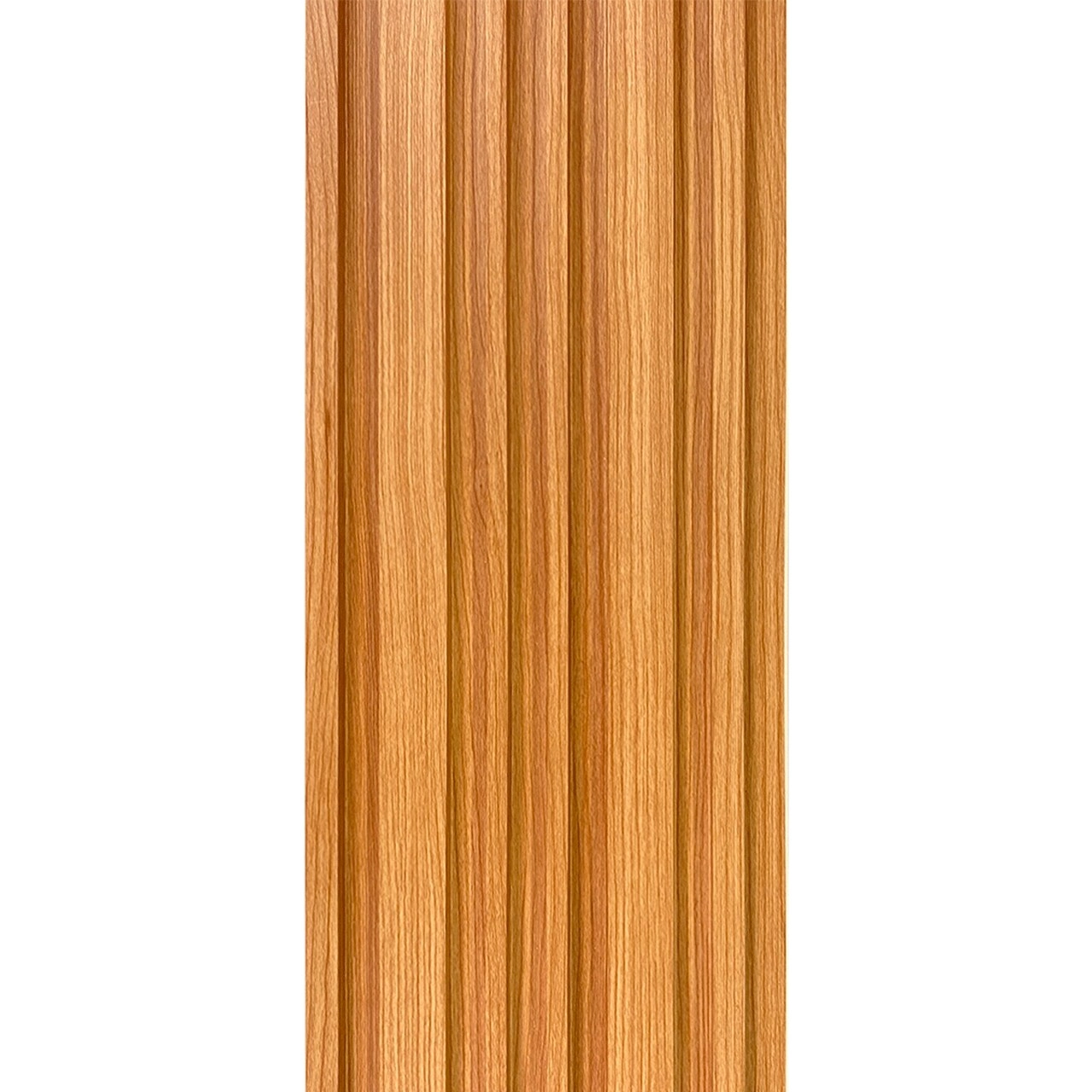Painel Ripado Cor: Freijó De Uso Interno Em Wpc Double 2 90m X 18cm (0 522m²)