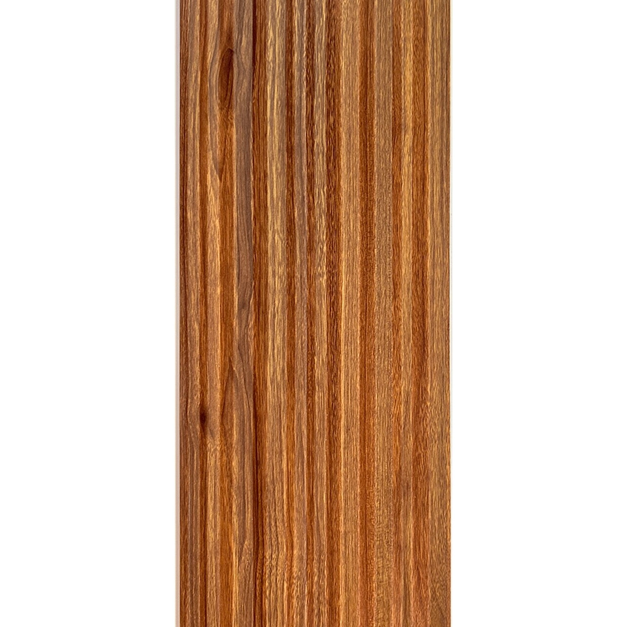 Painel Ripado Cor: Nogueira De Uso Interno Em Wpc Hill 2 90m X 16cm (0 464m²)