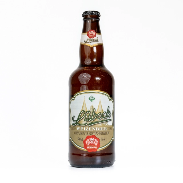 Cerveja Weizenbier Lübeck Garrafa 500ml