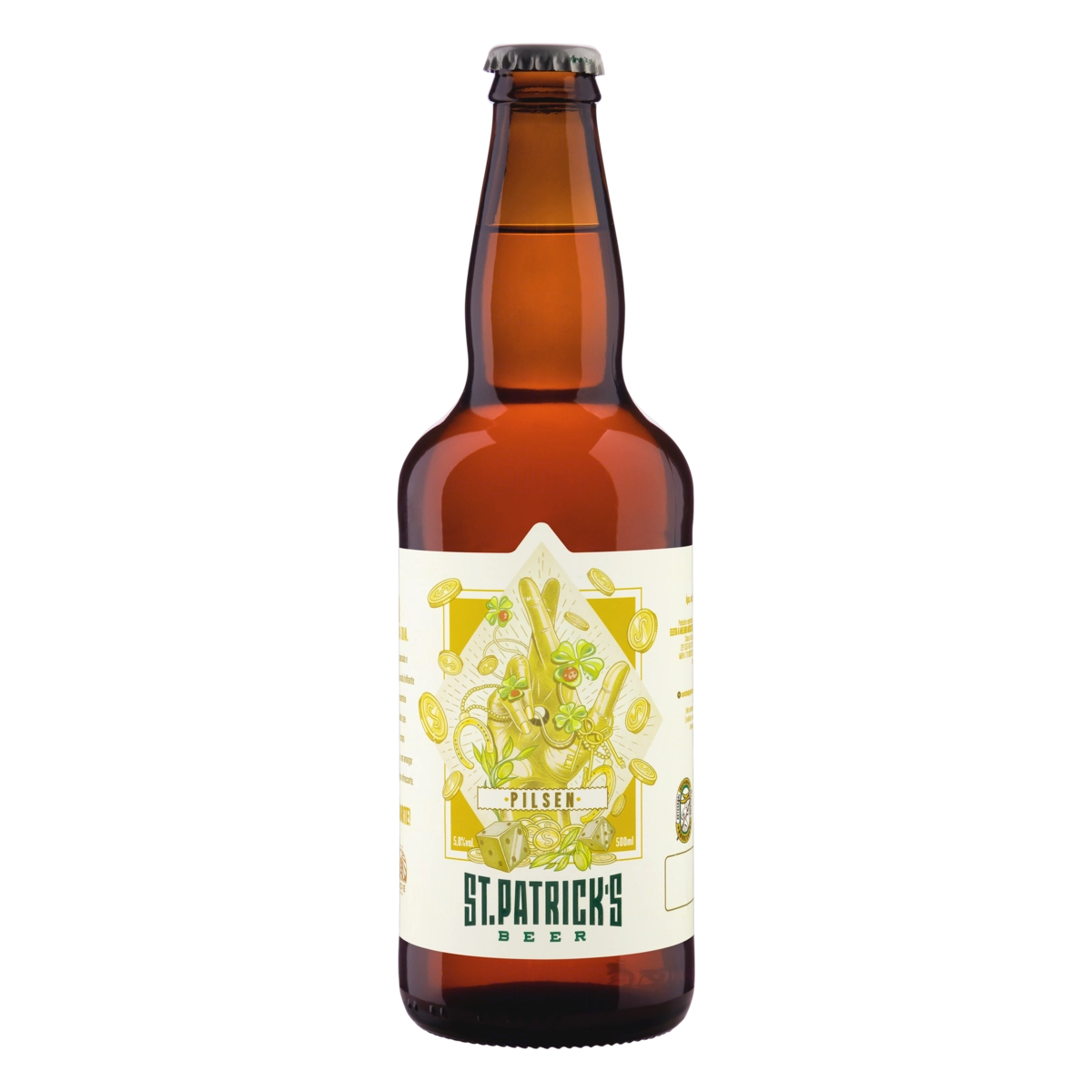 Cerveja St. Patrick's Pilsen Garrafa 500ml