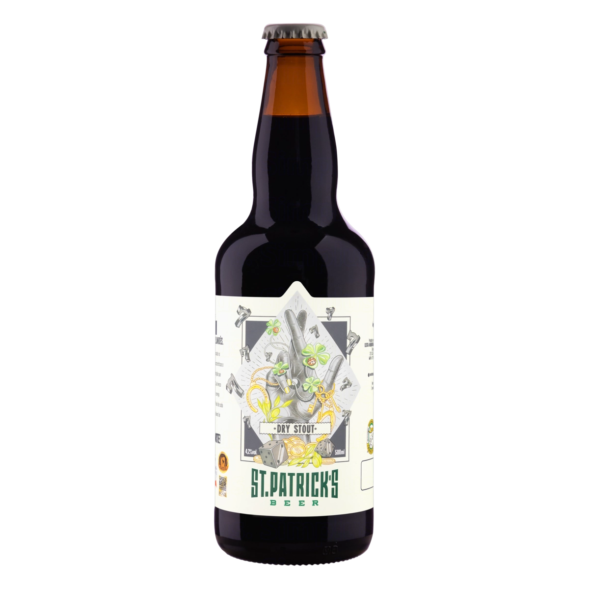 Cerveja Artesanal St. Patricks Stout 500ml