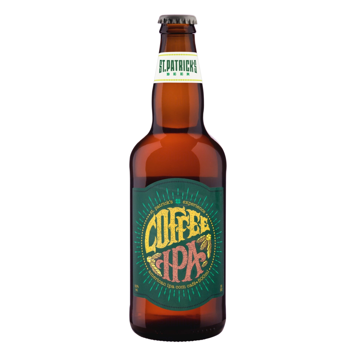 Cerveja Artesanal St. Patricks Coffee IPA 500ml