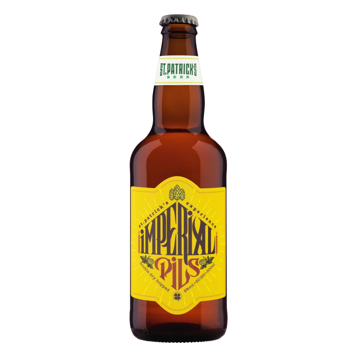 Cerveja Imperial Pils St. Patricks Experience Garrafa 500ml