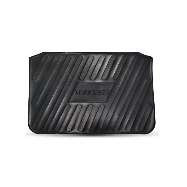 Tapete Protetor do Porta-malas CHEVROLET - GM TRACKER Preto com Nome - SHEK PARTS 022151