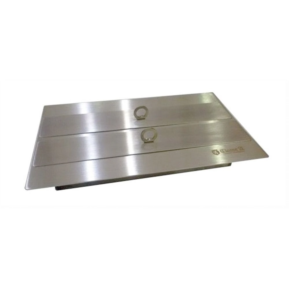 Queimador Duplo Paralelo Ecológico Para Lareira 40cm A Álcool/etanol L09 - Classe A