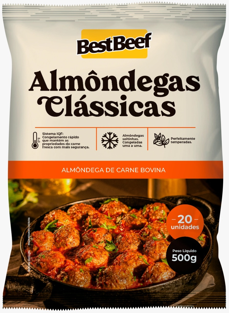 Almondegas Best Beef 500g Cong