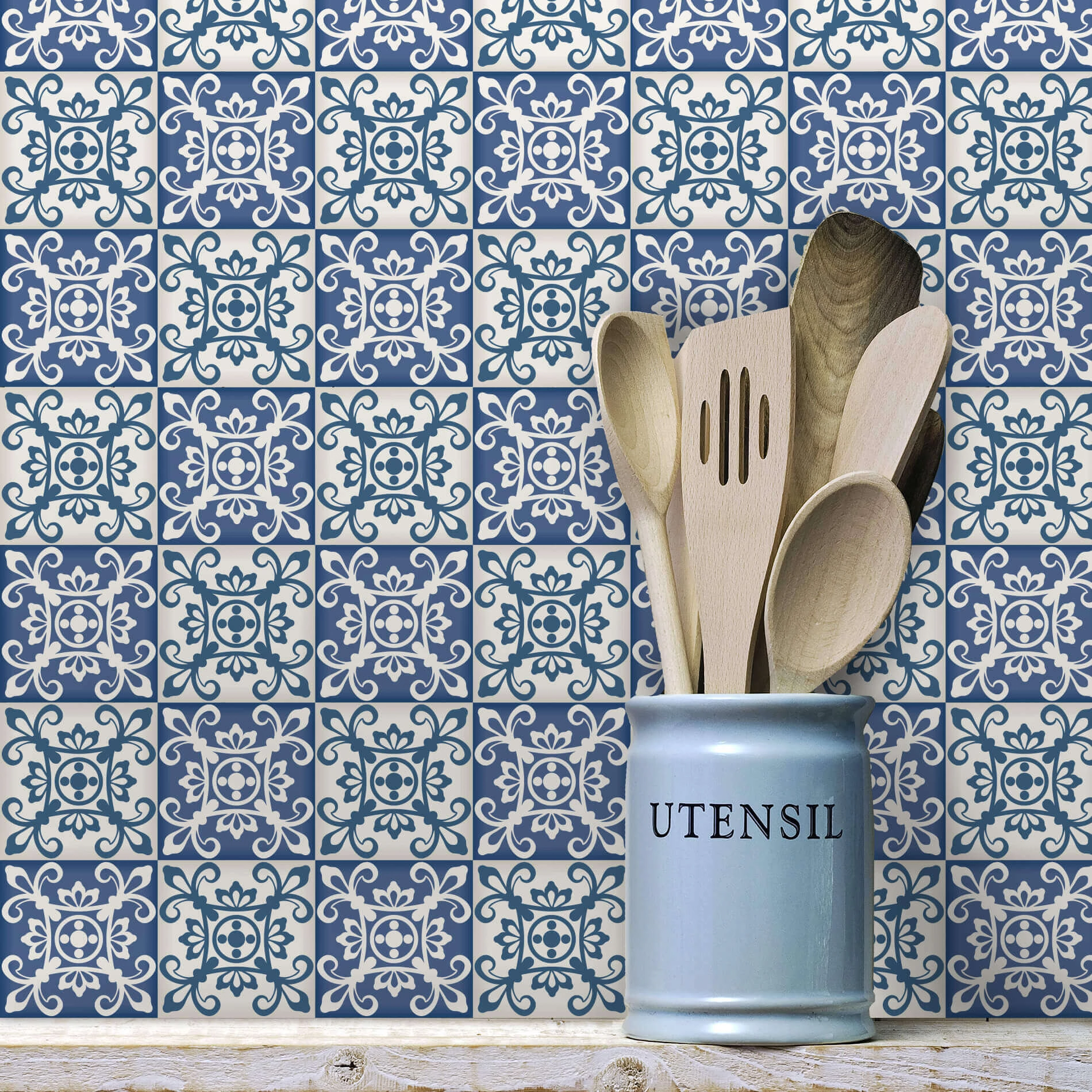 Adesivo de Azulejo Coimbra 15x15 cm com 18un