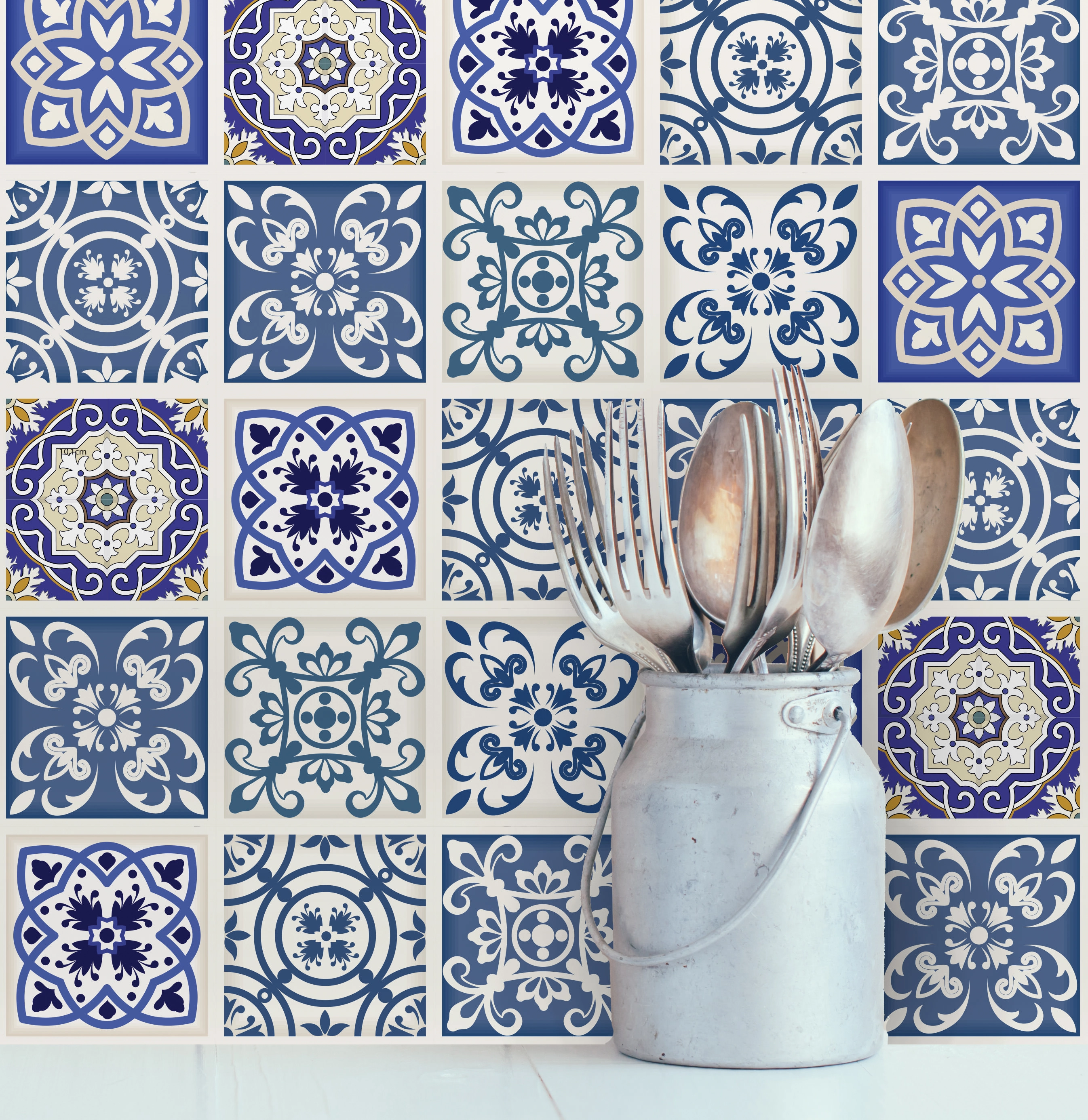Adesivo de Azulejo Royal 20x20 cm com 12un