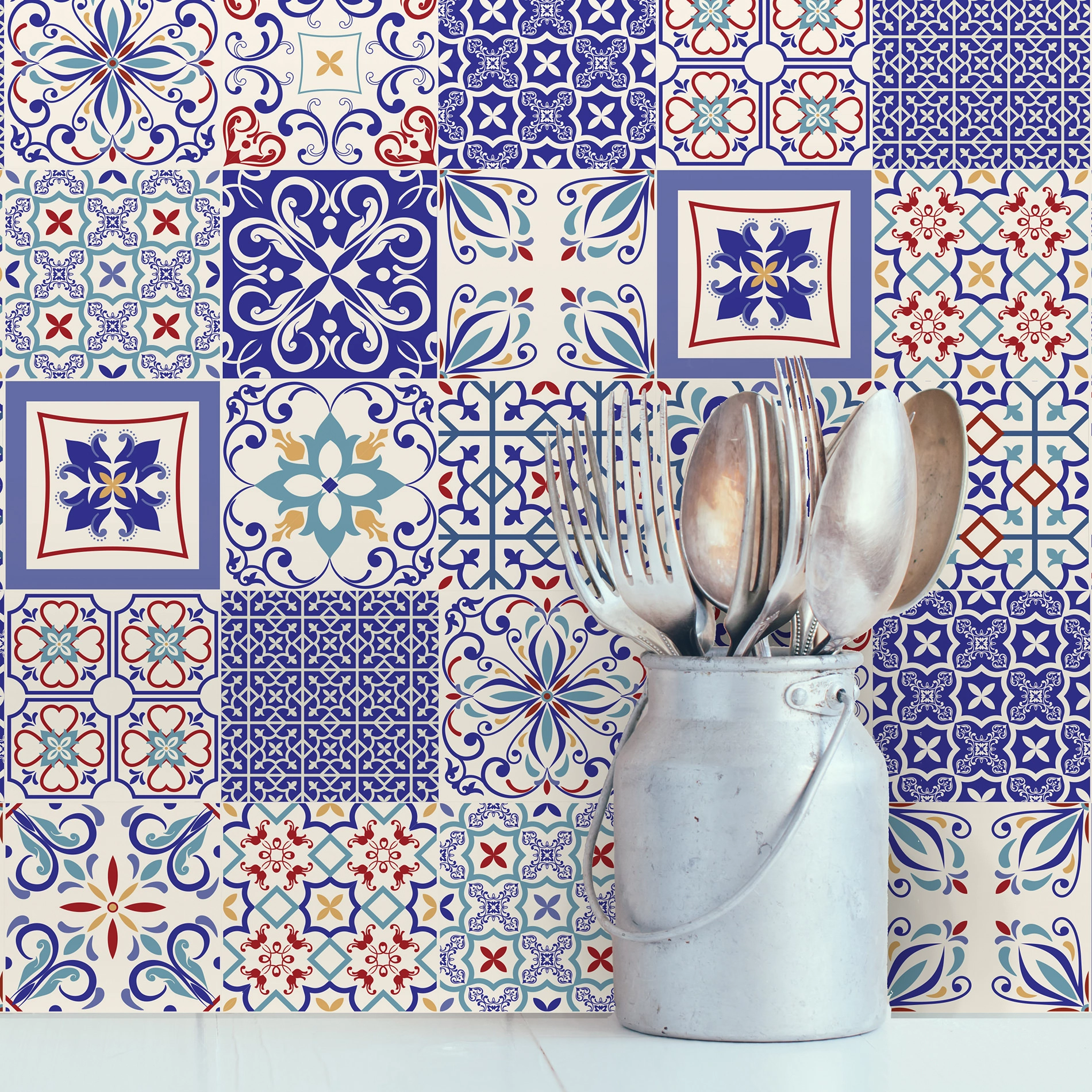 Adesivo de Azulejo Monte Belo 10x10 cm com 50un