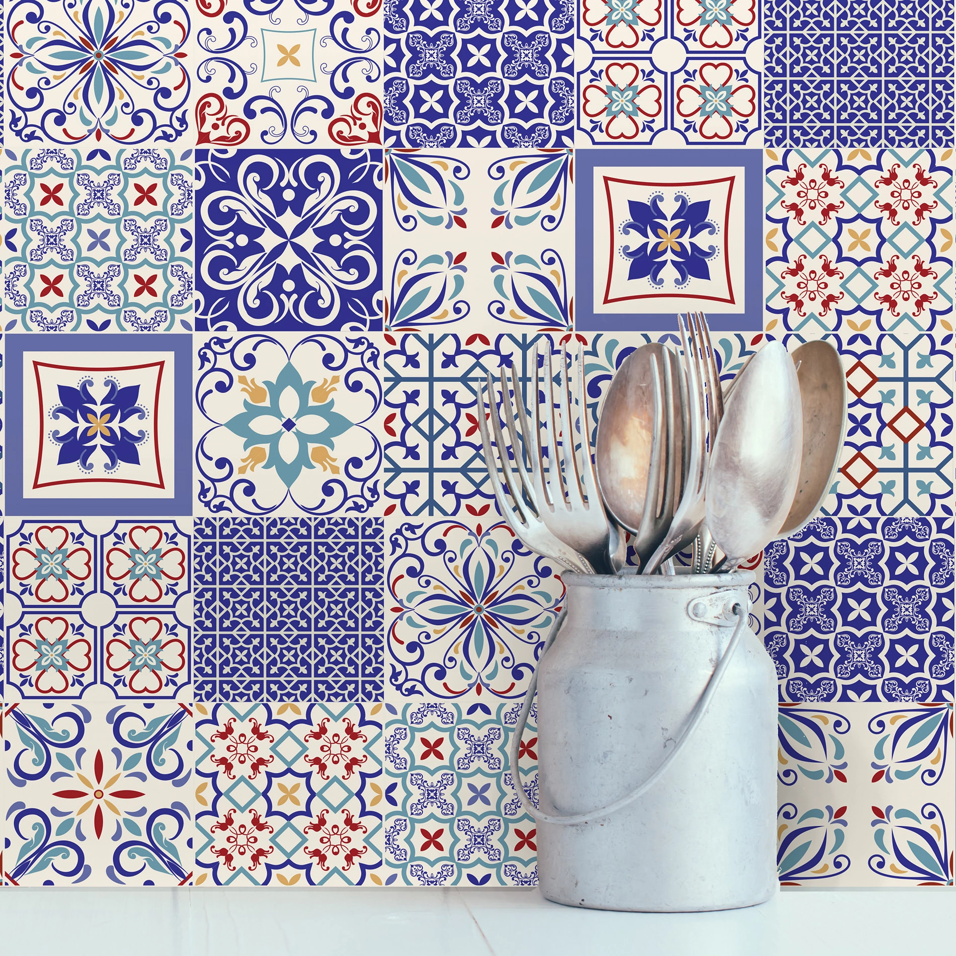 Adesivo de Azulejo Monte Belo 20x20 cm com 12un