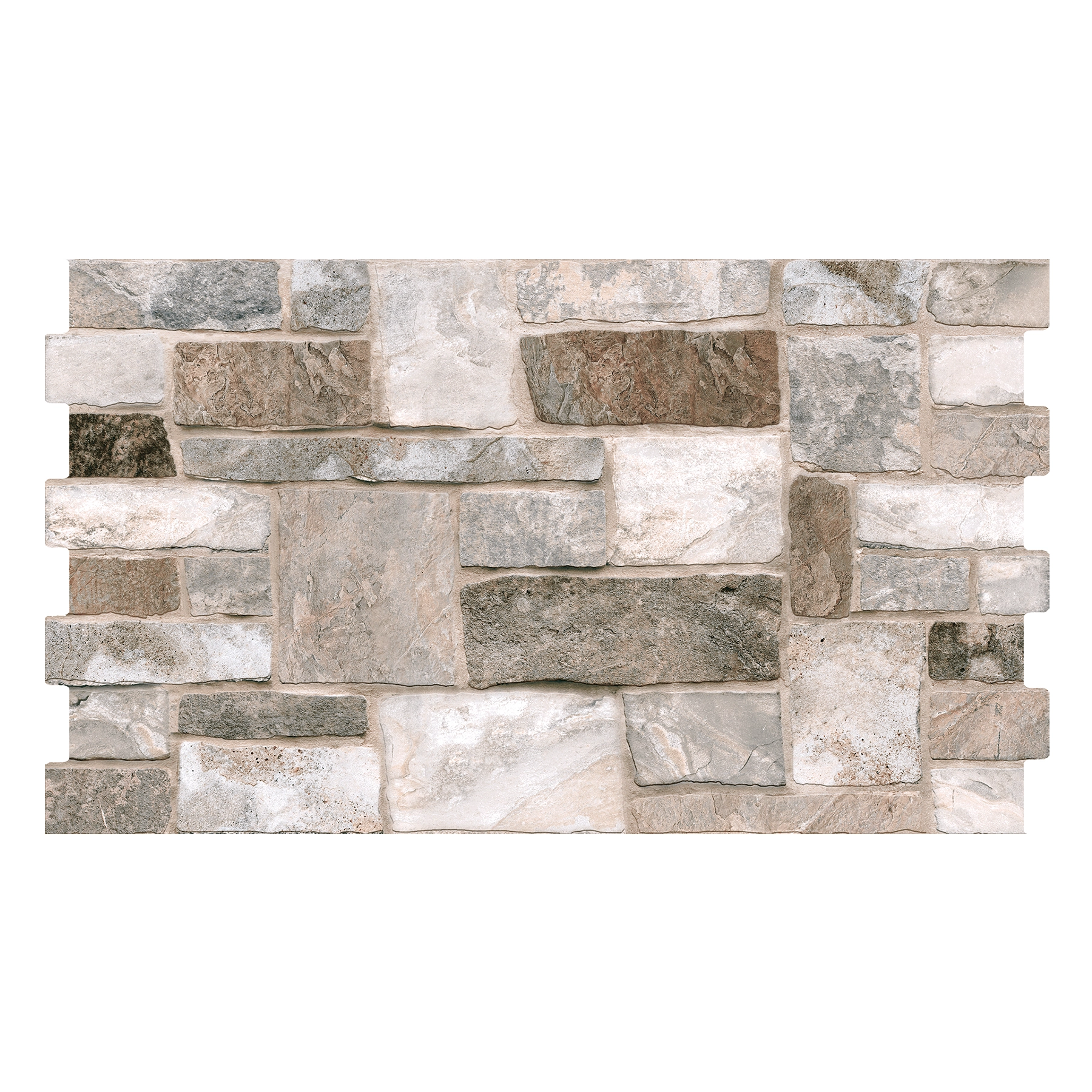 Revestimento de Parede Interno Pedra Acetinado 32x55cm Borda Arredondada 32701 Cristofoletti