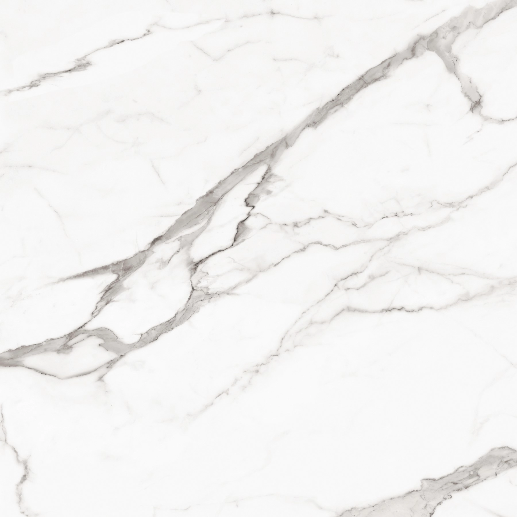 Piso Cerâmico Marmorizado Acetinado Borda Reta Interno 77x77cm 77000 Realce