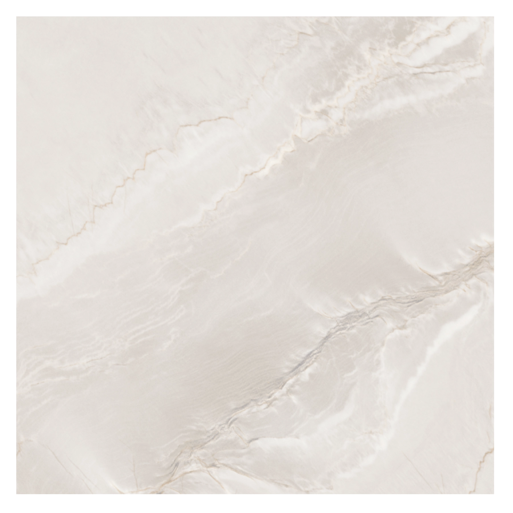 Porcelanato Marmorizado Polido Borda Reta Interno 60,5x60,5cm 161093 Cristofoletti