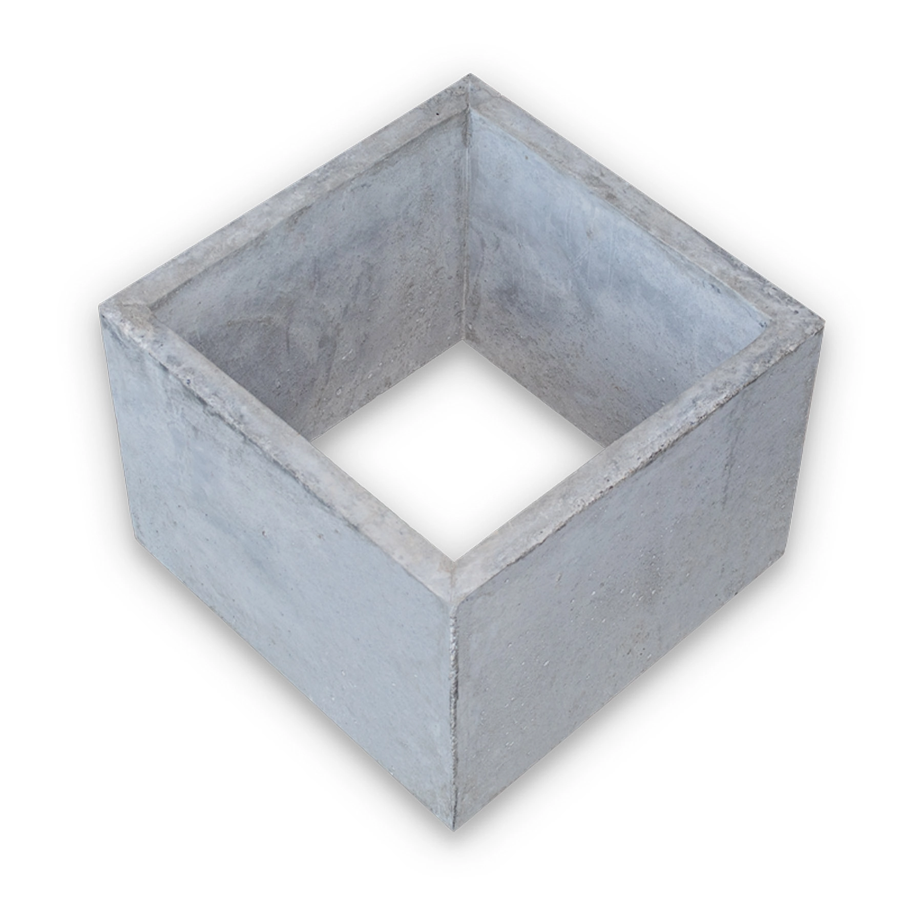 Prolongador para Caixa de Gordura Concreto 23,4L 35x35cm Pré Moldado Sem Fundo Concrebox