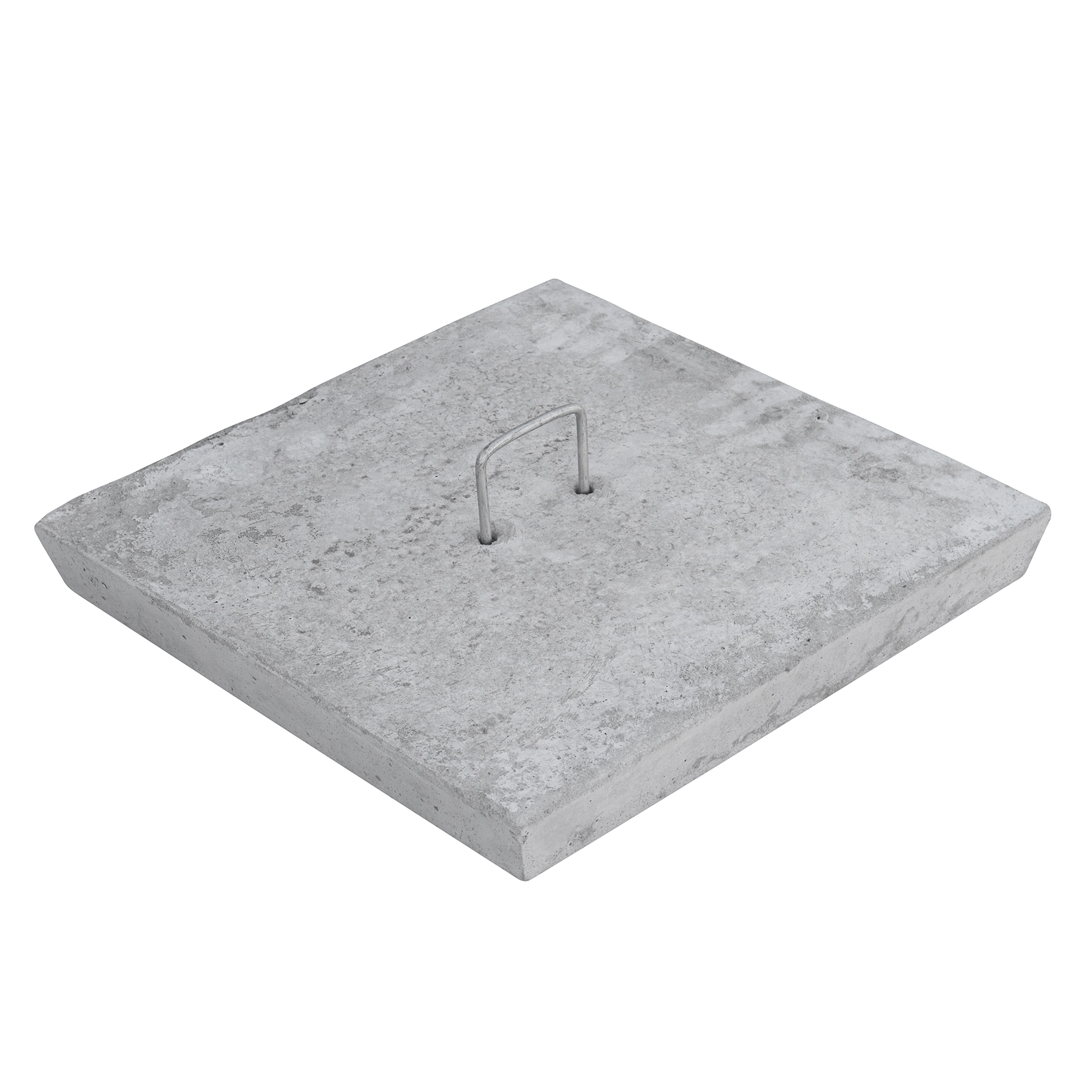 Tampão Quadrado Concreto 35x35cm Cinza com Alça Concrebox
