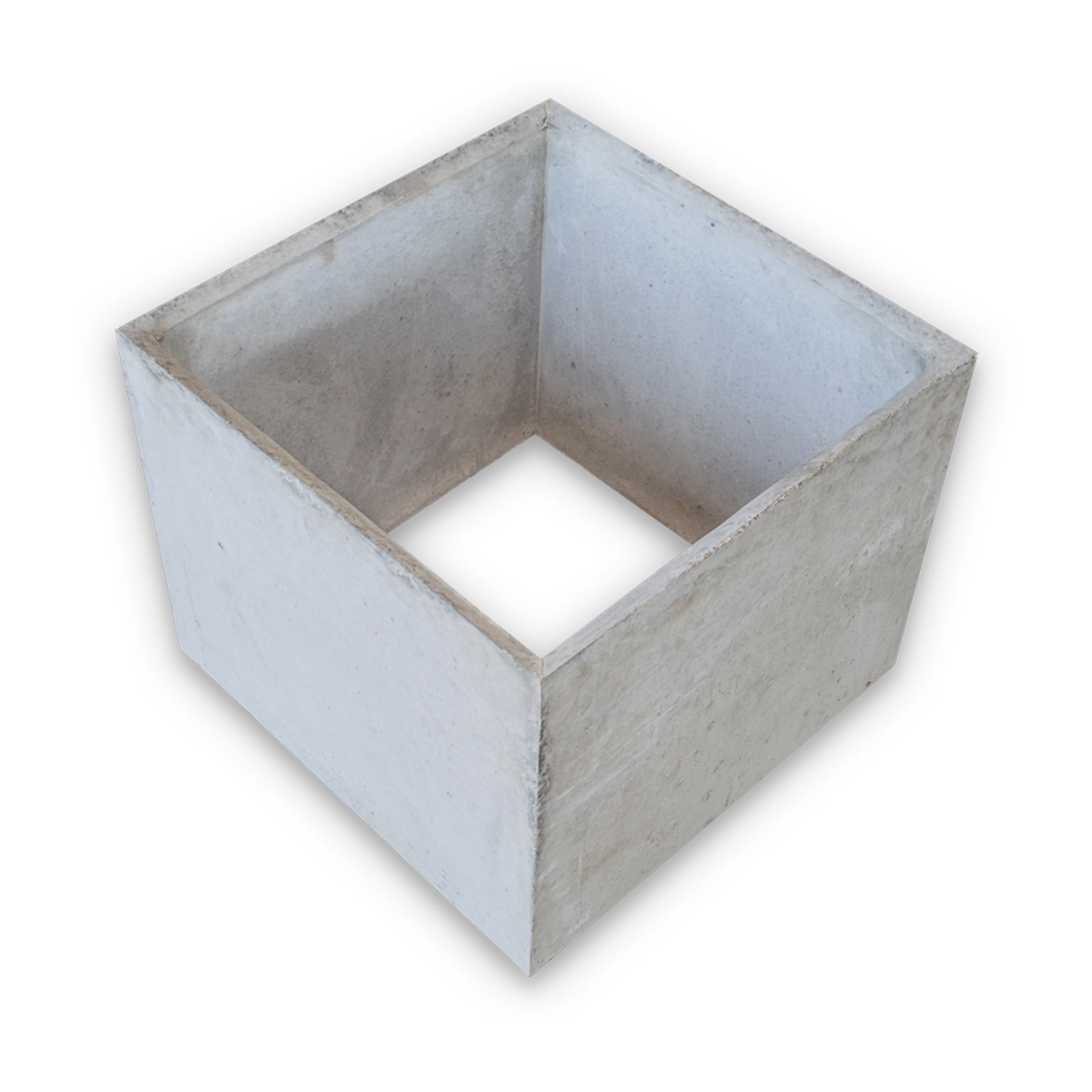 Prolongador para Caixa de Gordura Concreto 81L 50x50cm Pré Moldado Sem Fundo Concrebox