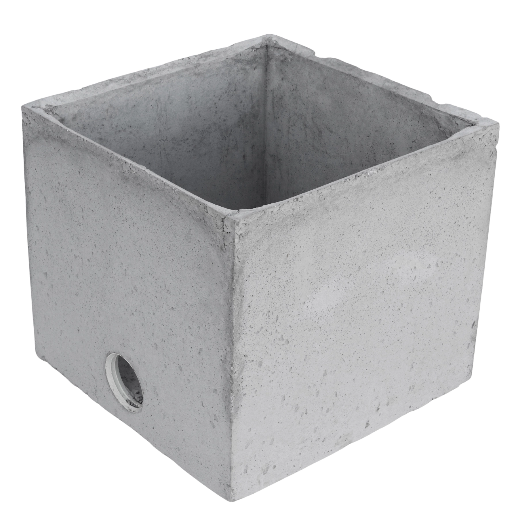Caixa de Inspeção Concreto 151,2L 100mm Pré Moldada Sem Tampa I-6 Concrebox