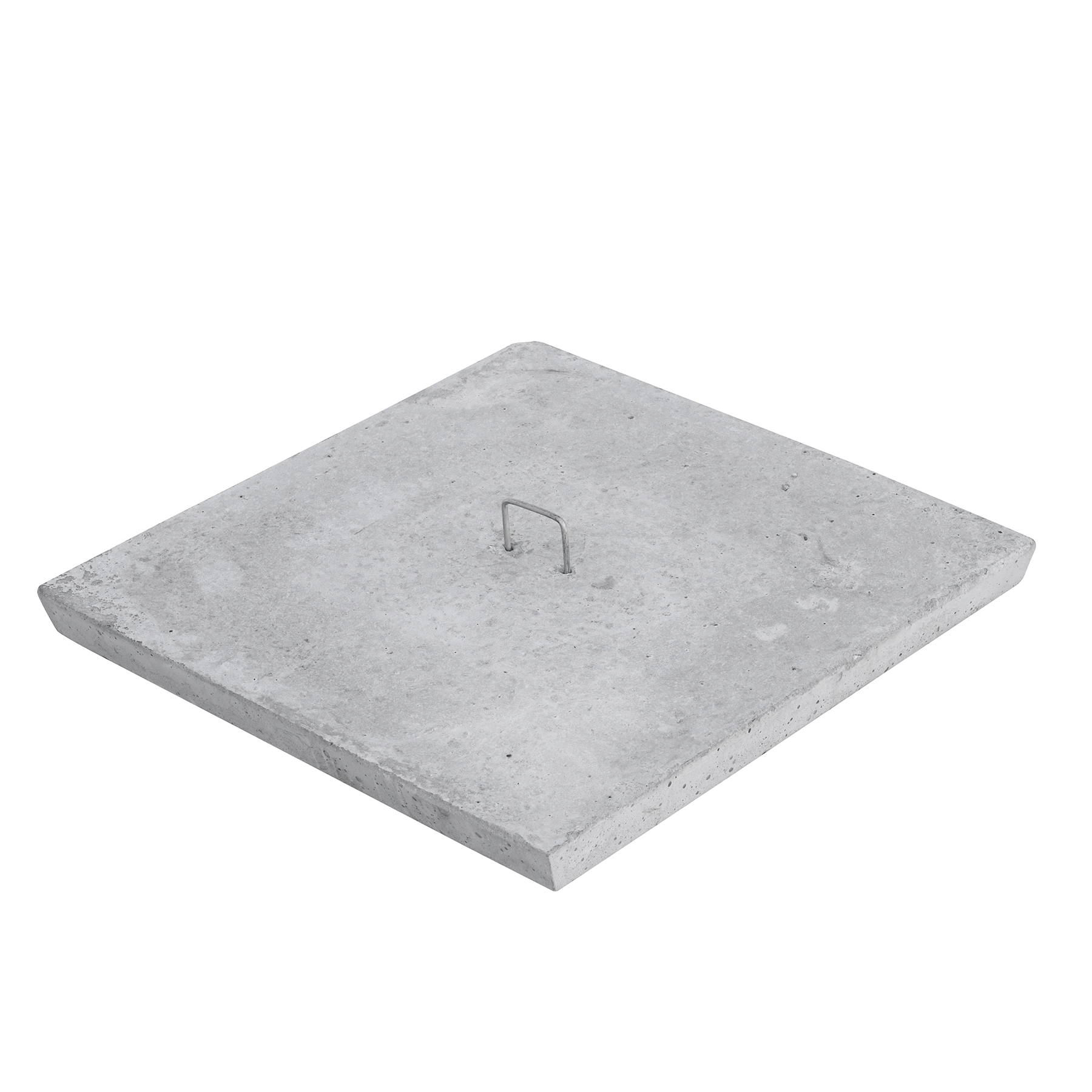 Tampão Quadrado Concreto 60x60cm Cinza Concrebox