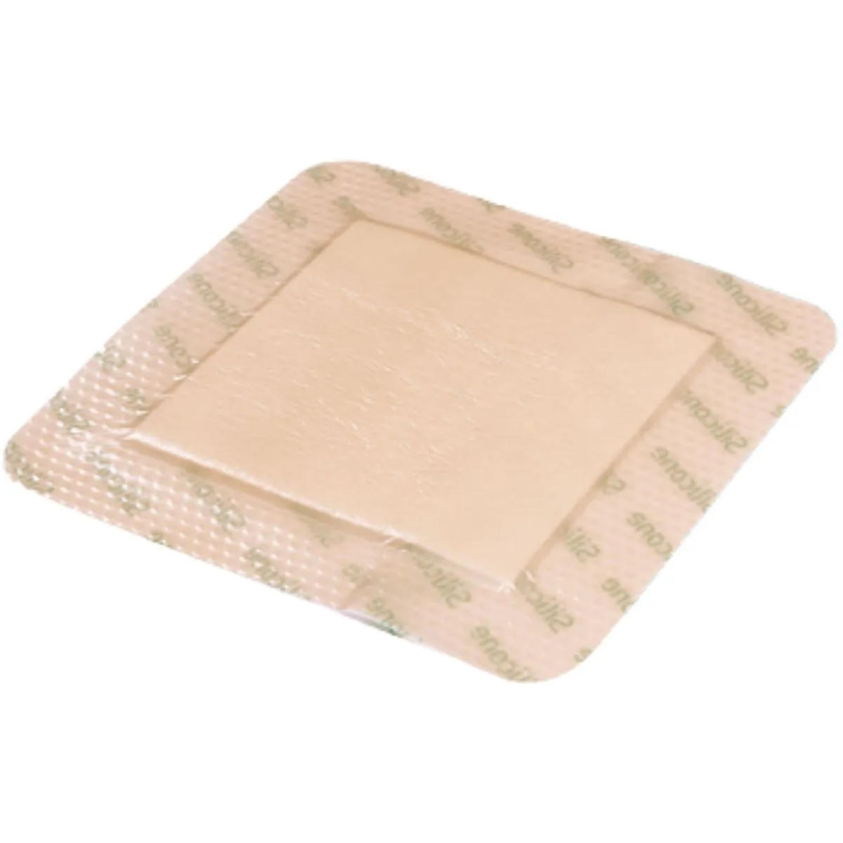 Curativo de Silicone Aderente com Espuma Absorvente Silicare - 10 x 10 cm