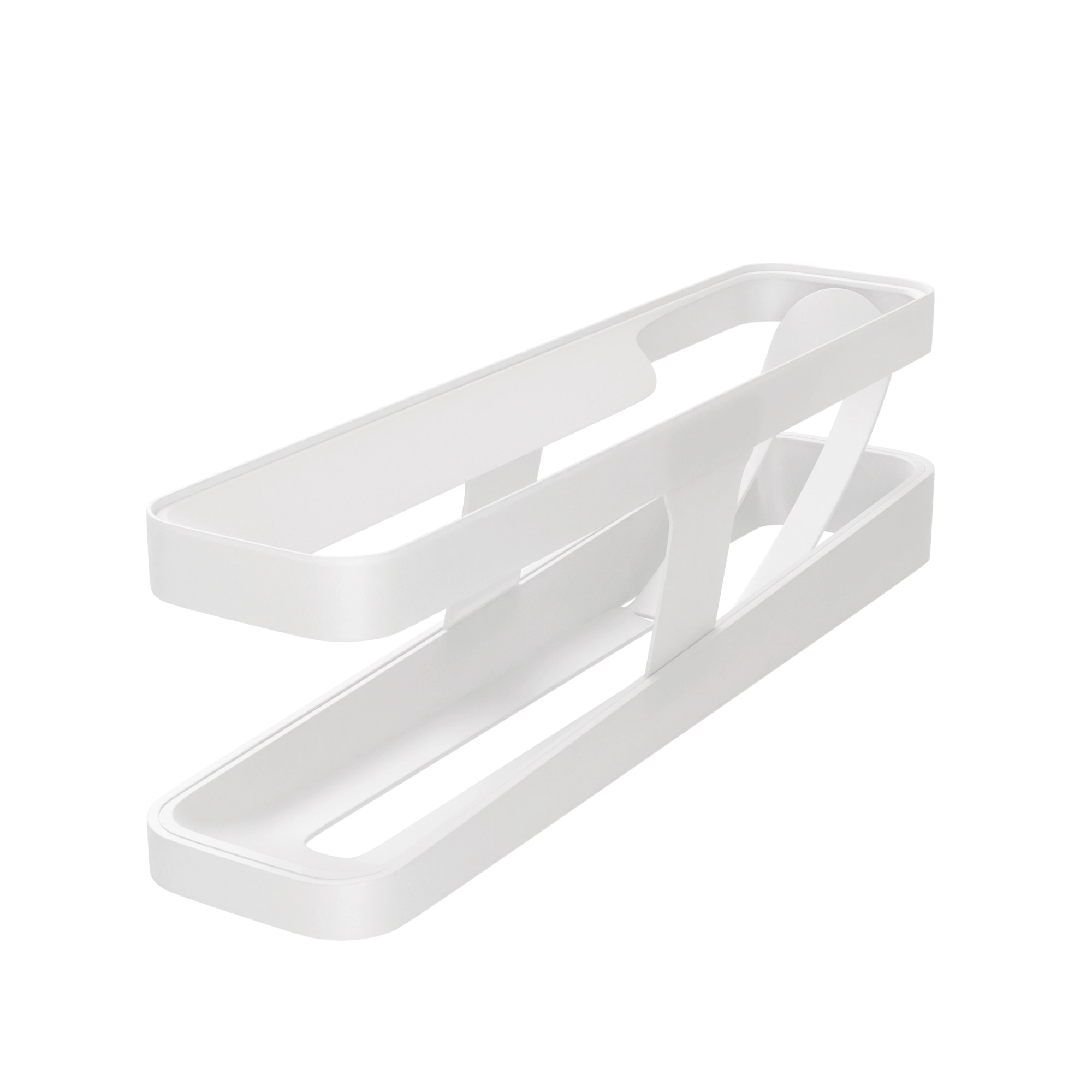 Porta Ovos Rolamento Automatico Plastico Branco 220149 Lyor