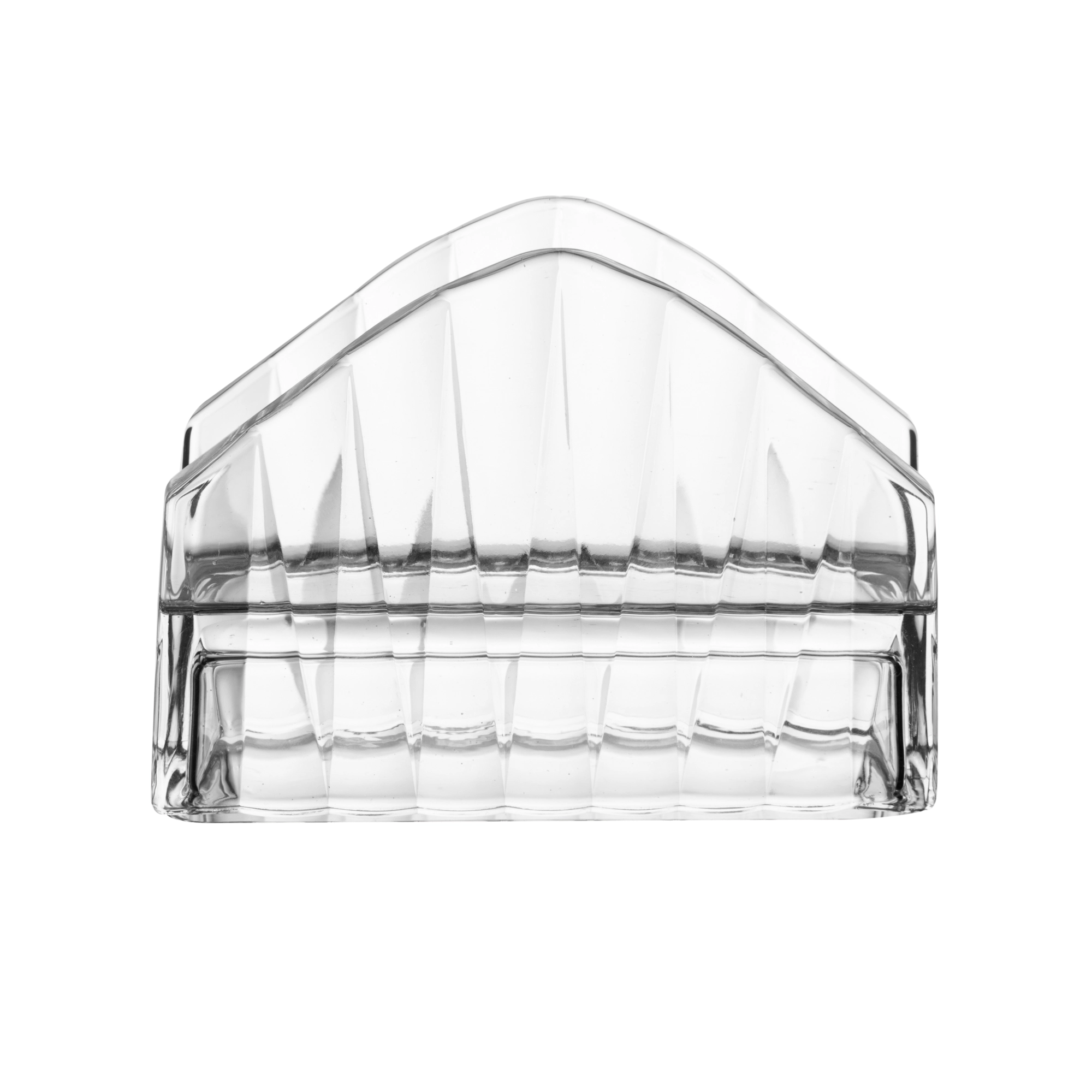 Porta Guardanapos Cristal Radial 7,5cmx12cmx10,5cm Lyor