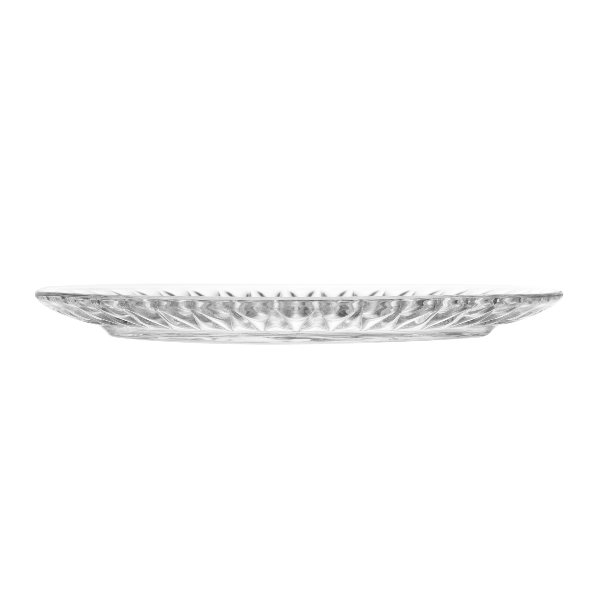 Jogo Prato Sobremesa Cristal Radial 19.5cm 2pcs 220378 Rojemac