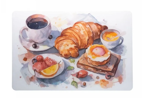 Jogo Americano Boulangerie 43.55x28.5cm 220441 Lyor