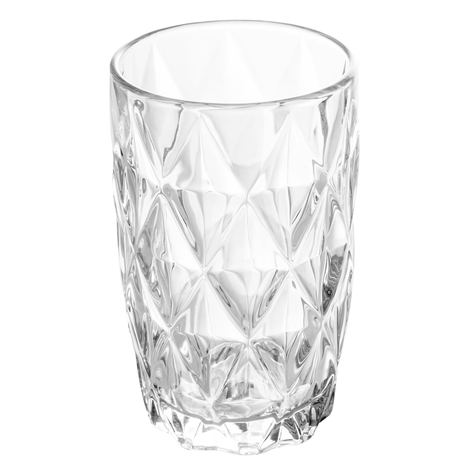 Copo Alto Diamond 390ml Vidro