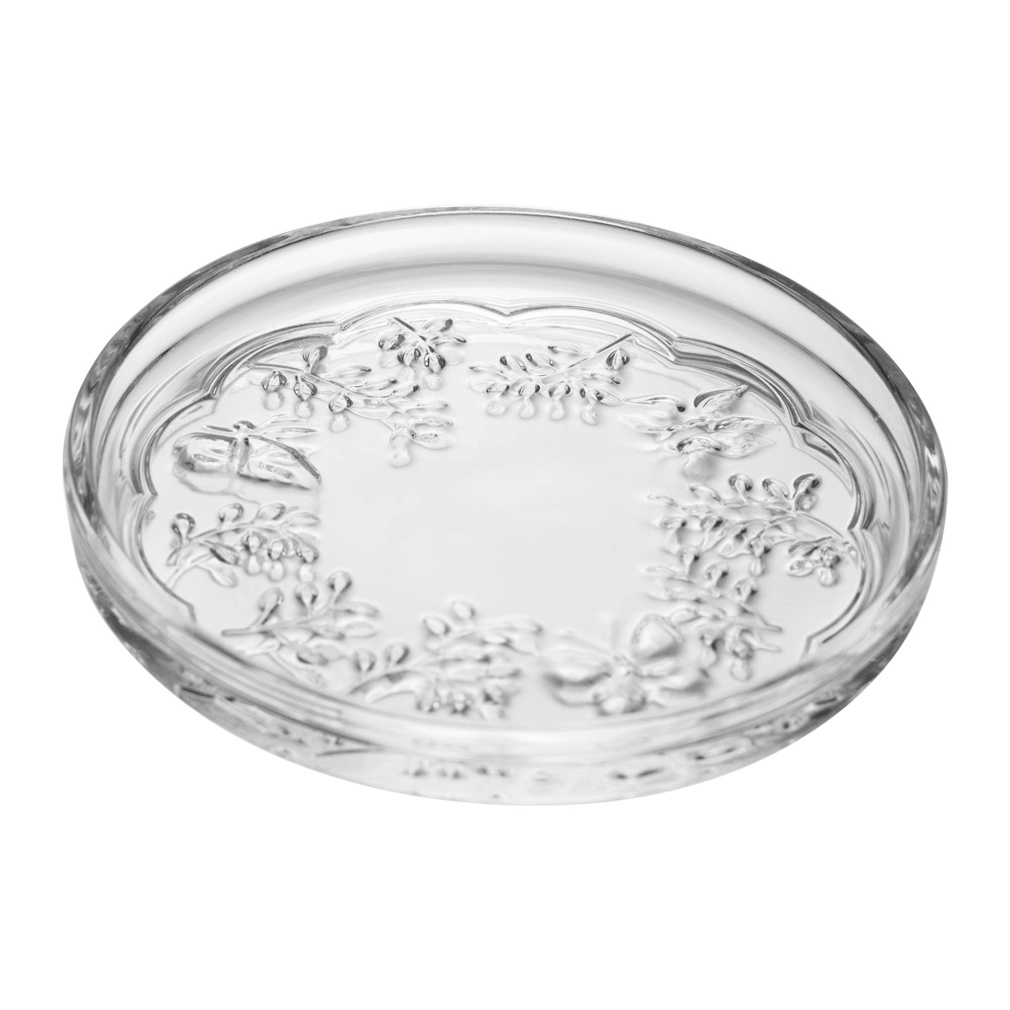 Prato Dec. Lyor 11cm New Butterfly Cristal Ecologico