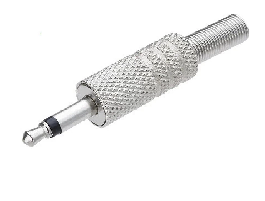 10 Peças Plug P2 Mono Metal C/mola