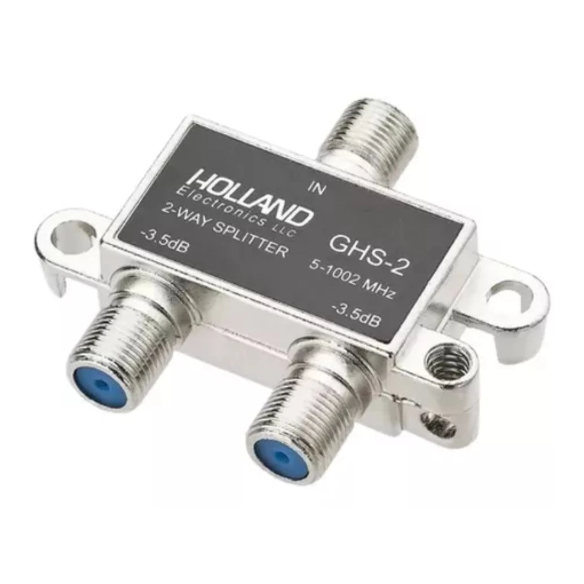 Divisor De Antena 1x2 Blindado 1 Giga 5-1002mhz Holland  5 Pçs